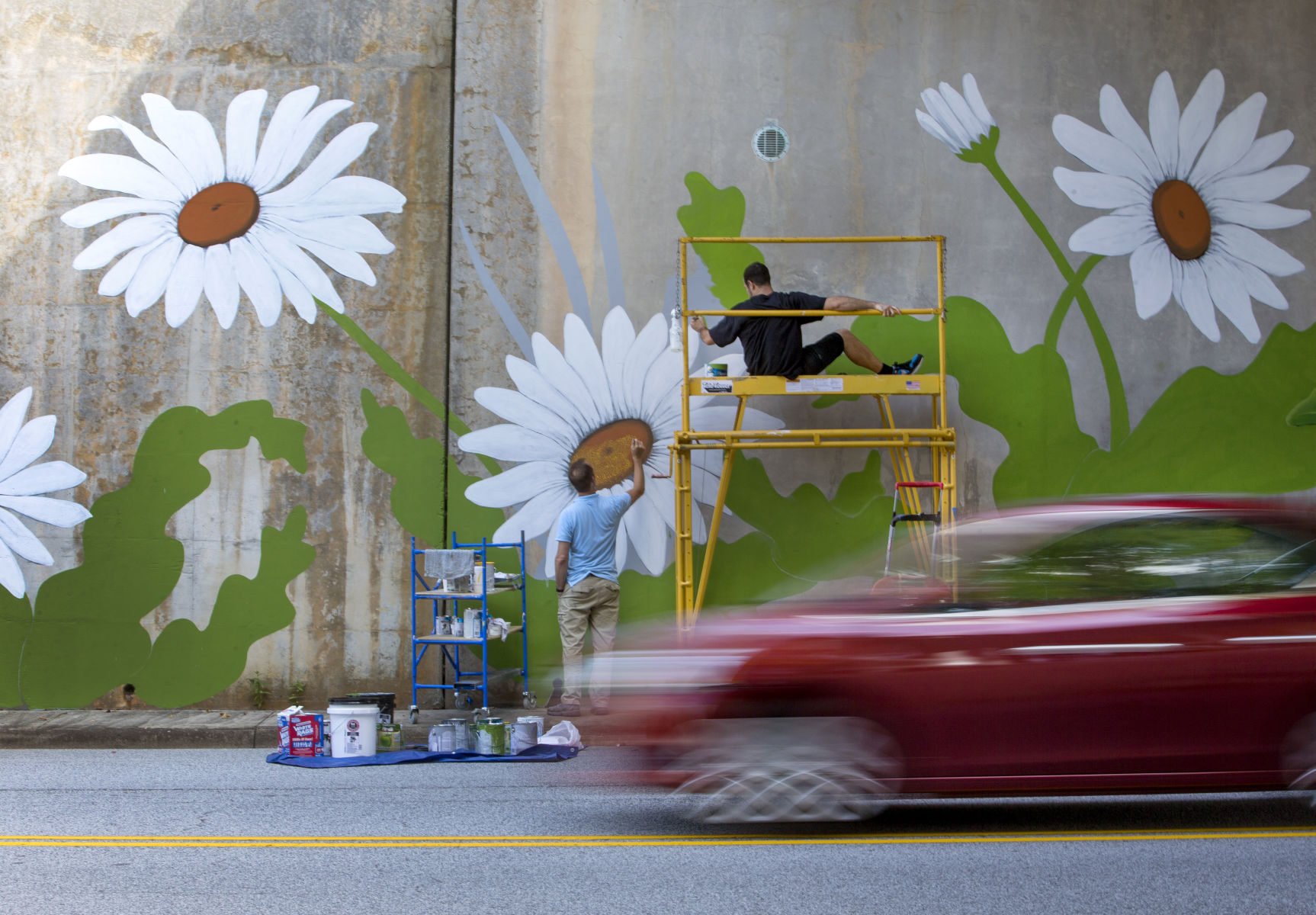 Urban Renewal mural